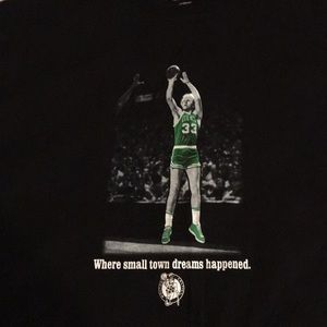 Boston Celtics Larry Bird T-shirt men’s 2xl